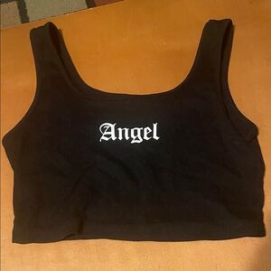 SHEIN Black Sleeveless Top